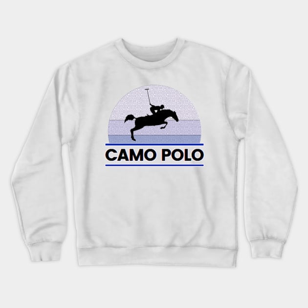 CAMO POLO Crewneck Sweatshirt by elmouden123